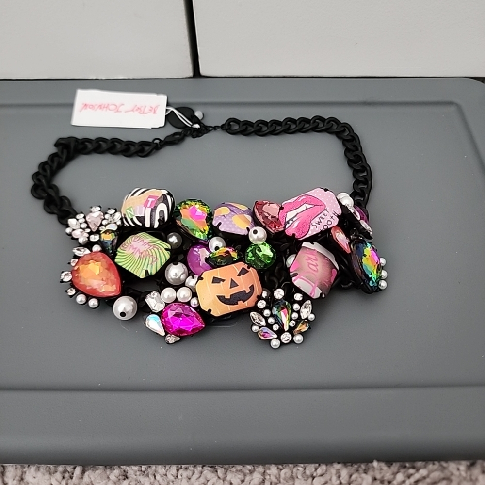 Halloween Betsey Johnson Statement Necklace